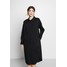 Monki JAY POCKET DRESS Sukienka koszulowa black MOQ21C06R
