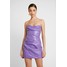 Bec & Bridge WAX ON MINI DRESS Sukienka letnia purple BEU21C01E