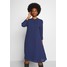 Rich & Royal DRESS WITH PIN TUCKS AND PLISSEE Sukienka letnia deep blue RI521C02N