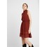 Vero Moda VMDARCY SHORT DRESS Sukienka letnia madder brown VE121C1WP