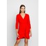 WAL G. FAUX MINI WRAP DRESS Sukienka koktajlowa red WG021C0FC