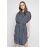 Monki NINNI DRESS Sukienka koszulowa blue MOQ21C02P