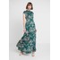 Vila VIGILLAS CAP SLEEVE DRESS Długa sukienka garden topiary V1021C1EO
