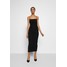 Club L London CAMI RUCHED DRESS Suknia balowa black CLK21C05J
