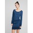 Ragwear ALEXA ZIG ZAG Sukienka z dżerseju denim blue R5921C05K