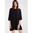 Weekday HUGE DRESS Sukienka z dżerseju black WEB21C006