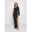 WAL G. FLARE SLEEVE MAXI DRESS Suknia balowa black WG021C0GO