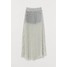 H&M Plisowana spódnica 0777031001 Biały/Czarny wzór