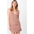 Missguided Sukienka 'SLINKY BACK RUCHED SIDE BODYCON' MGD0131001000001