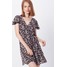 Mela London Sukienka 'WRAP FRONT COLLAGE FLOWER DRESS' MLD0110001000004