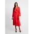 Closet PLEATED SLEEVE WRAP DRESS WITH FRONT TIE Sukienka letnia red CL921C0LT