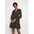 New Look CRINKLE PIE CRUST Sukienka letnia black pattern NL021C14D