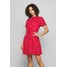 Oasis HIGH NECK SKATER Sukienka letnia multi red OA221C0LQ