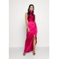 Chi Chi London CHRYSTA DRESS Suknia balowa burgundy CZ621C0BE