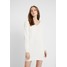 Hollister Co. BACK DRESS Sukienka dzianinowa white H0421C01S