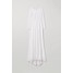 H&M Długa sukienka z koronki 0661818001 Kremowy