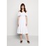 Dorothy Perkins BRODERIE TIERED FRILL DRESS Sukienka letnia white DP521C2C6