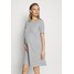 GAP Maternity ZIP ACCESS NURSING DRESS Sukienka z dżerseju medium heather grey G0F29F00S