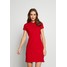 Tommy Hilfiger SLIM POLO DRESS Sukienka letnia primary red TO121C0A2