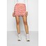 NEW girl ORDER CHERRY RUCHED SKIRT Spódnica trapezowa pink NEM21B003