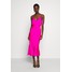 Bardot REAGAN MIDI DRESS Sukienka letnia shock pink B0M21C053