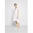 KARL LAGERFELD CADY DRESS SNAP DETAILS Sukienka letnia white K4821C023