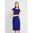 Lauren Ralph Lauren MID WEIGHT DRESS Sukienka etui cannes blue L4221C0VI