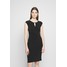 Lauren Ralph Lauren MID WEIGHT DRESS Sukienka etui black L4221C0Y3