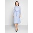 Lauren Ralph Lauren Sukienka letnia light blue/off-white L4221C0WY