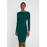 Lauren Ralph Lauren CLASSIC DRESS Sukienka z dżerseju dark fern L4221C0W6