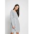 Missguided Tall BELTED MINI DRESS Sukienka dzianinowa grey MIG21C05W