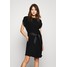 Emporio Armani DRESS Sukienka letnia black EA821C01L
