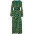 Vero Moda VMANNELINE ANCLE DRESS Długa sukienka green VE121C25B