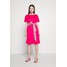 WEEKEND MaxMara BORNEO Sukienka z dżerseju shocking pink MW721C068