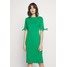 Lauren Ralph Lauren CLASSIC Sukienka dzianinowa hedge green L4221C0Y9