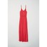 H&M Długa sukienka 0212629036 Czerwony