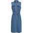 Noisy May NMMINA BUTTON DRESS Sukienka jeansowa medium blue denim NM321C0DG
