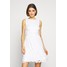 Even&Odd BASIC OCCASSION MINI DRESS Sukienka koktajlowa white EV421C104
