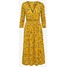 ONLY Długa sukienka mottled dark yellow ON321C1BE