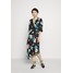 Diane von Furstenberg AUDRINA Sukienka letnia lilac/black DF221C04T