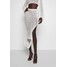 Missguided Tall SKIRT WITH SIDE SPLIT AND TASSLES Spódnica trapezowa cream MIG21B025