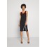 KARL LAGERFELD SNAPS DETAIL DRESS Sukienka z dżerseju black K4821C020