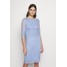 Esprit Collection LEAVE STRETCH Sukienka koktajlowa blue lavender ES421C145