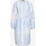 Marc O'Polo DRESS STYLE DRAWSTRING ROUND HEMLIINE TIE DYE Sukienka koszulowa sky breeze MA321C0I3