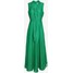 LK Bennett DR CONNIE Długa sukienka emerald green/ivory LK321C071