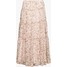 Lauren Ralph Lauren POLY CRINKLE SKIRT Długa spódnica pink L4221B03W