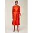 IVY & OAK MIT SCHLEIFENDETAIL Sukienka letnia mandarin red IV321C07P