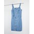 Reserved Jeansowa sukienka mini ZL618-05J