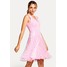HotSquash Sukienka koktajlowa pink HOW21C02B