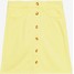 TOM TAILOR DENIM COLOURED SKIRT Spódnica jeansowa daffodil yellow TO721B05O